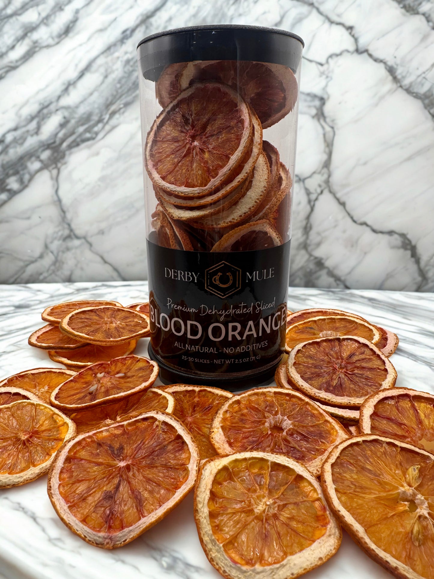 Dehydrated Blood Orange Slices