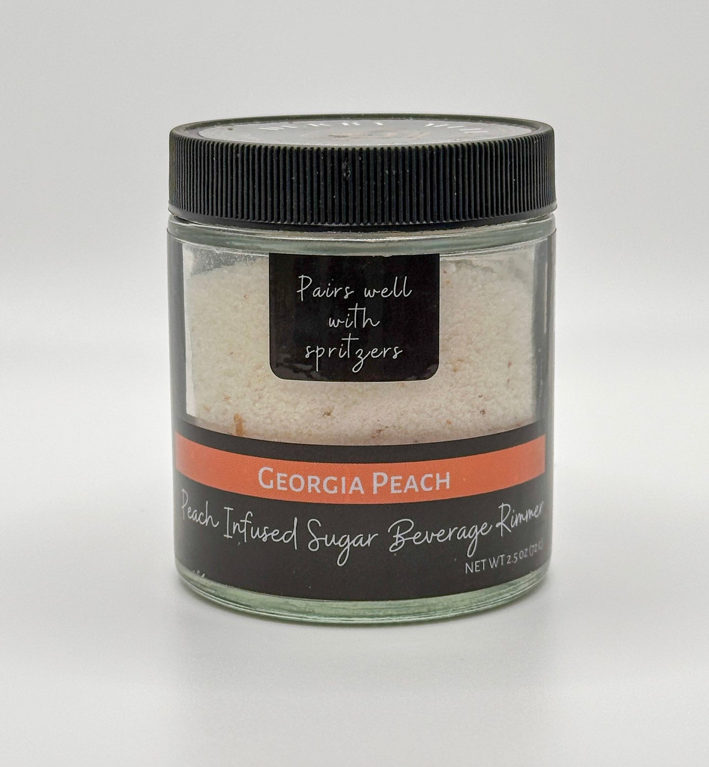 Georgia Peach Infused Sugar Beverage Rimmer