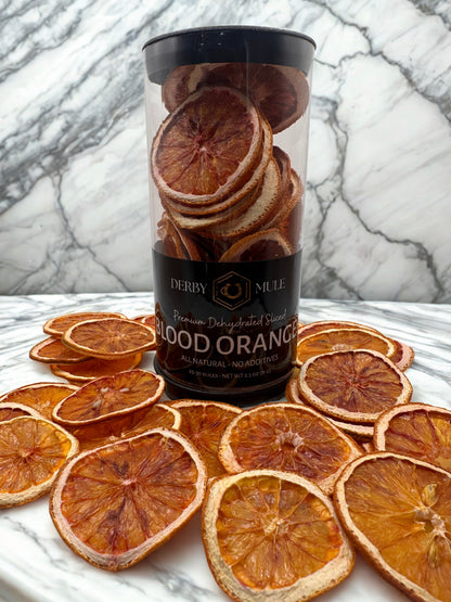 Dehydrated Blood Orange Slices