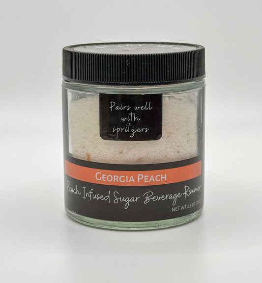 Georgia Peach Infused Sugar Beverage Rimmer