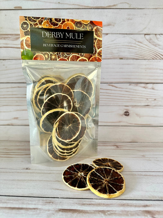 Dehydrated Lime Garnishes